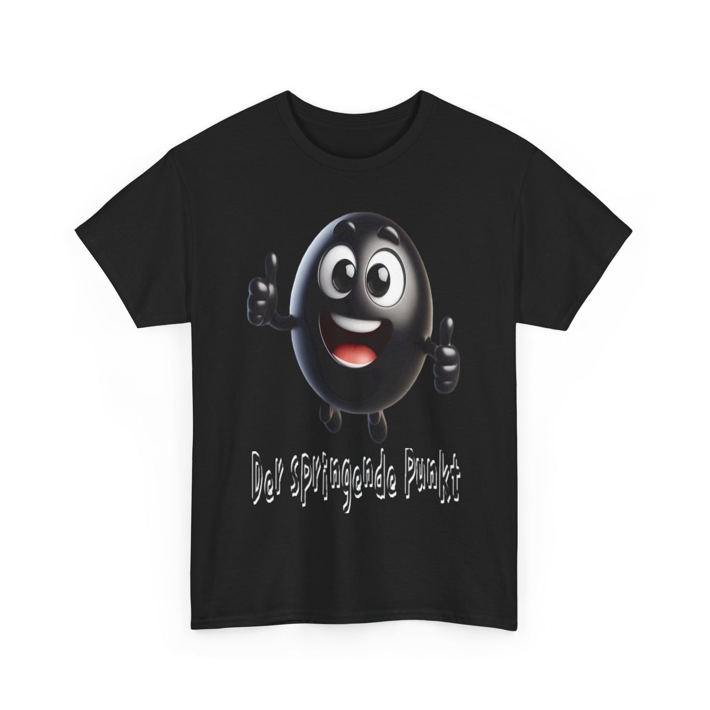 Springende Punkt (schwarz) - T-Shirt