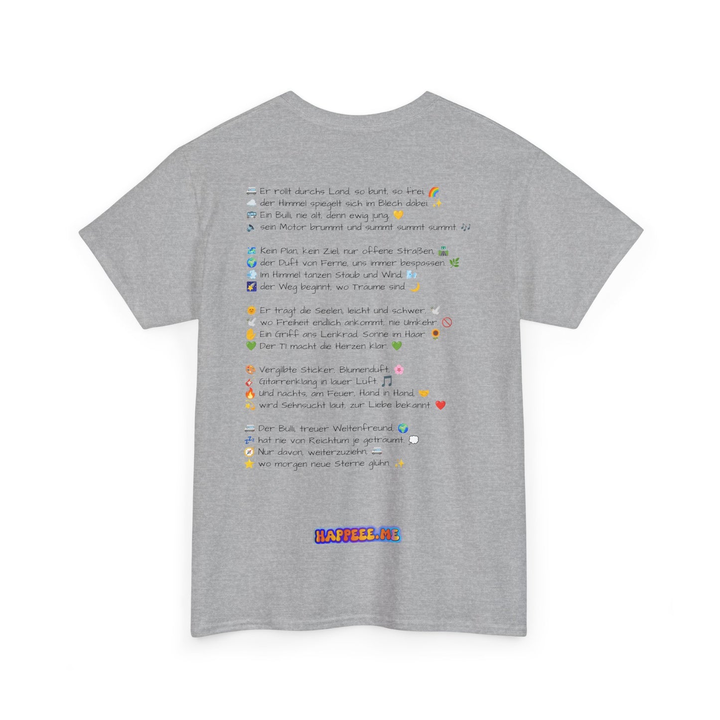 VW Bulli T1 rot - T-Shirt