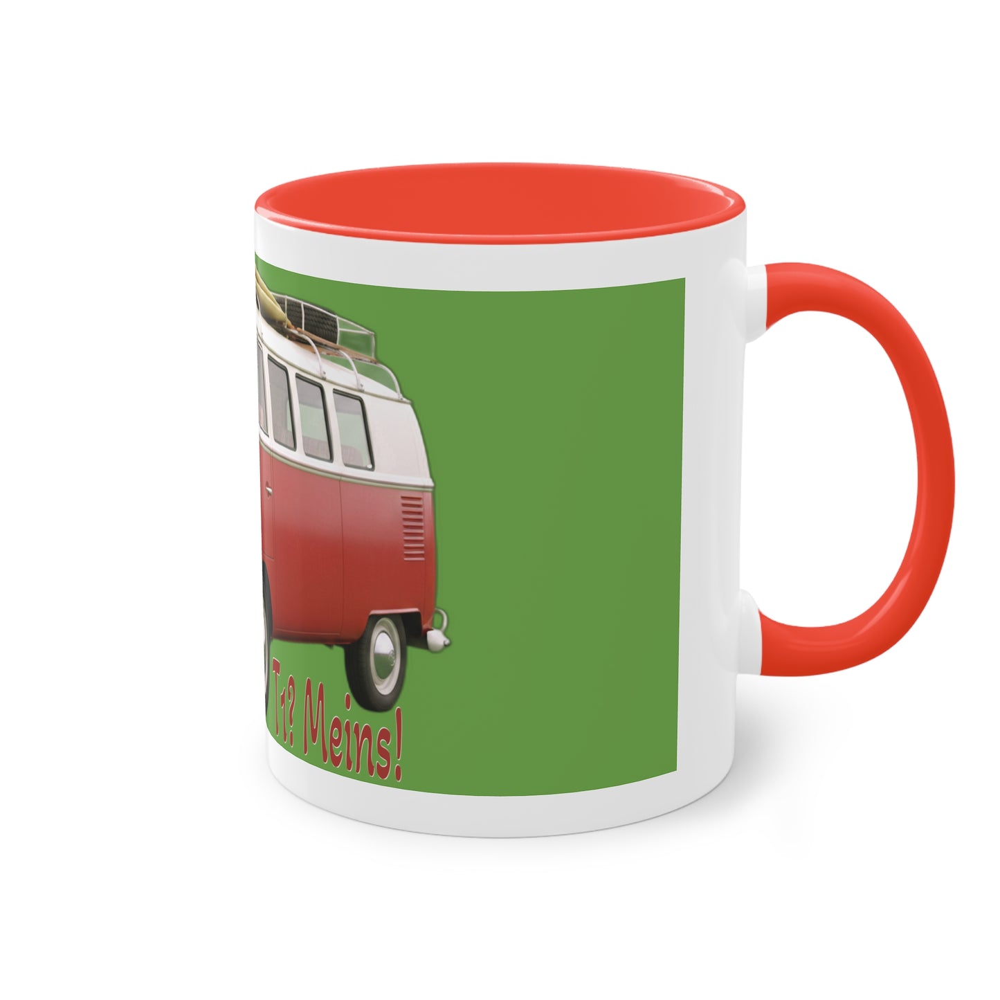 VW Bulli T1 rot - Tasse
