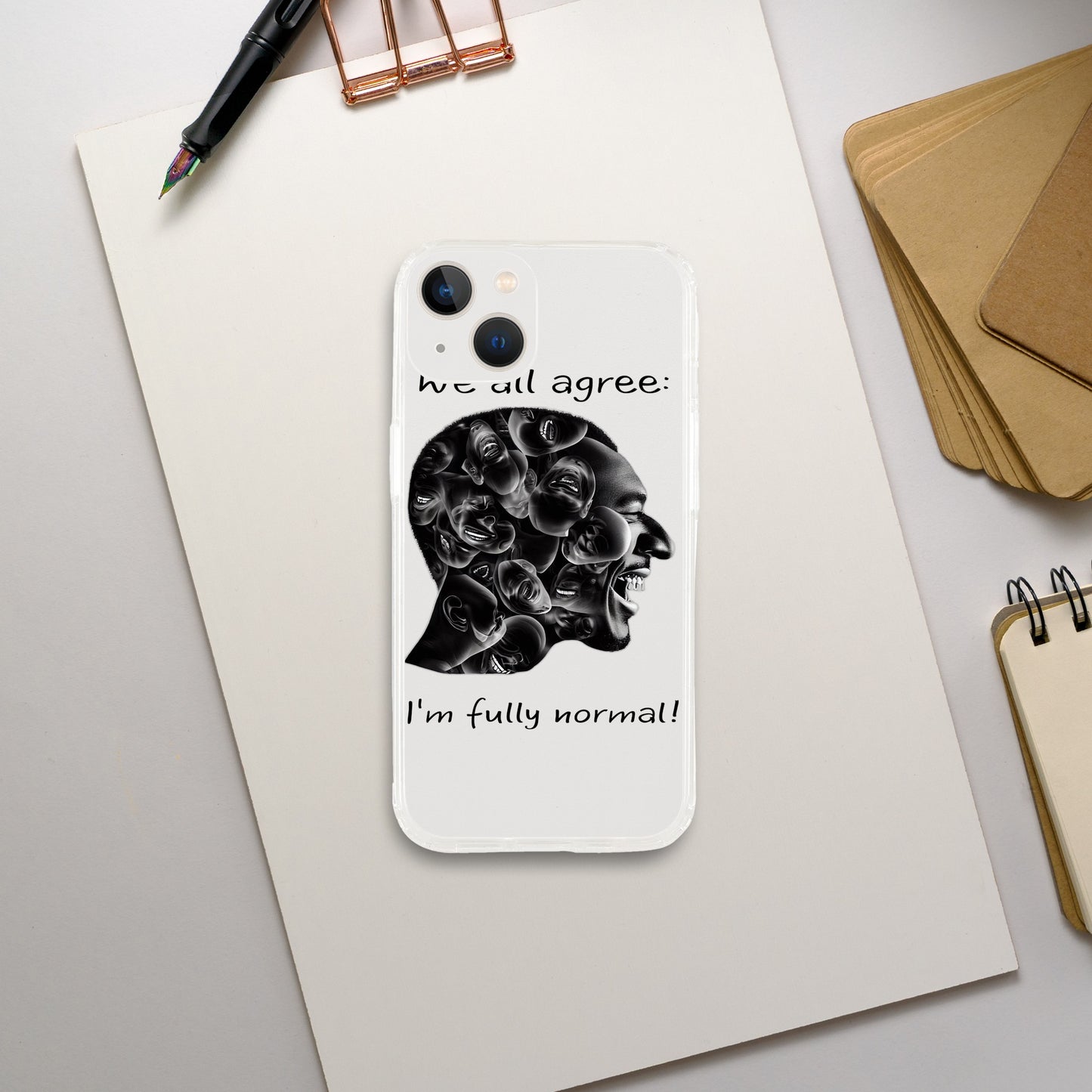 Fully normal (version men) - Phone cases