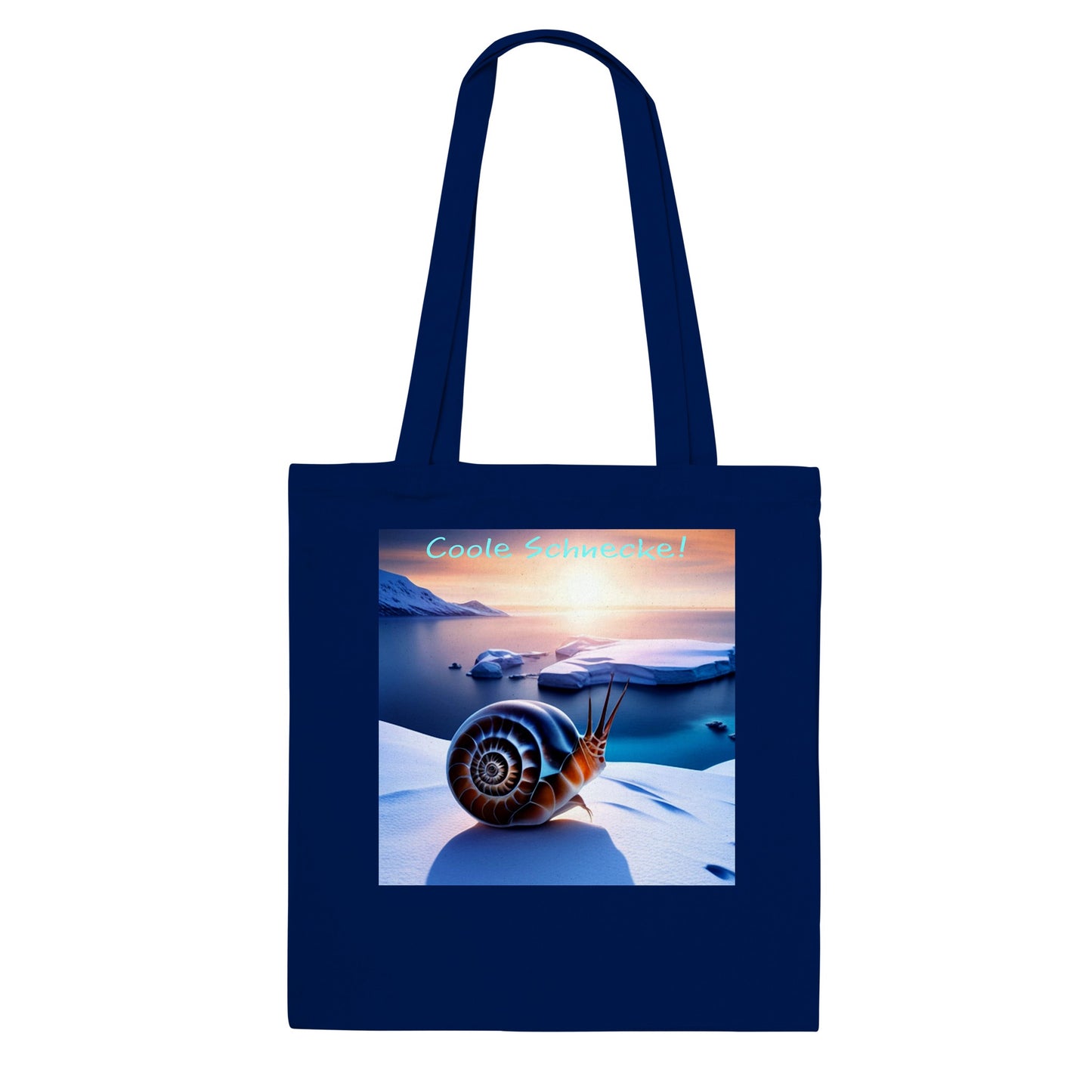 Cool Snail (Brown) - Tote Bag