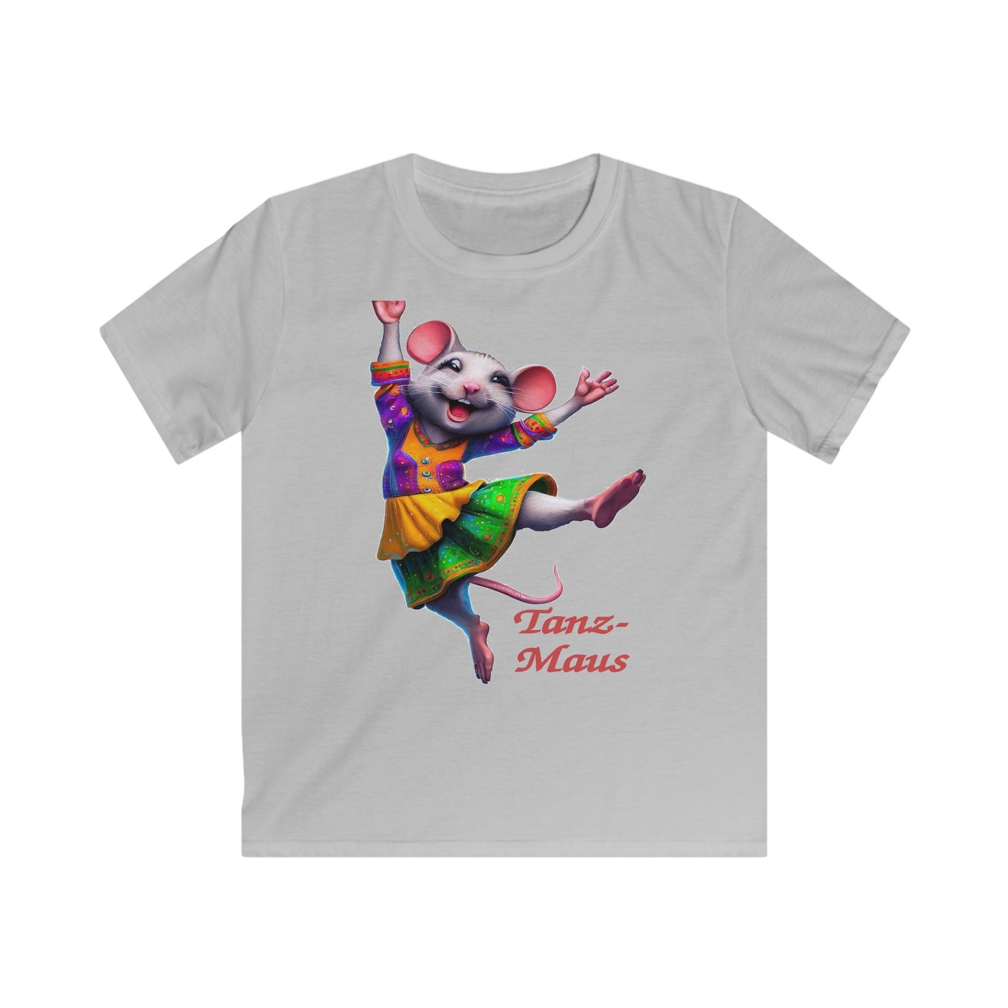 Tanzmaus Frau (1) - Kids T-Shirt