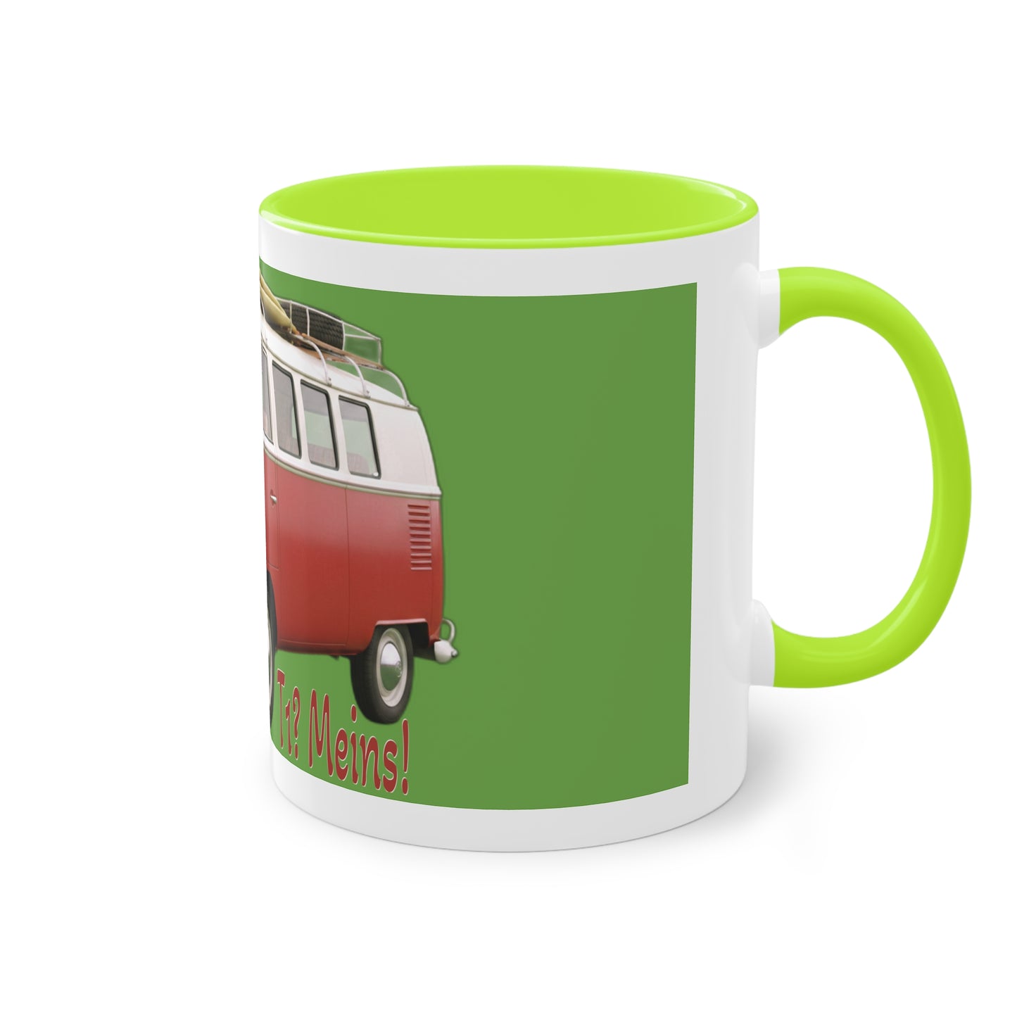 VW Bulli T1 rot - Tasse