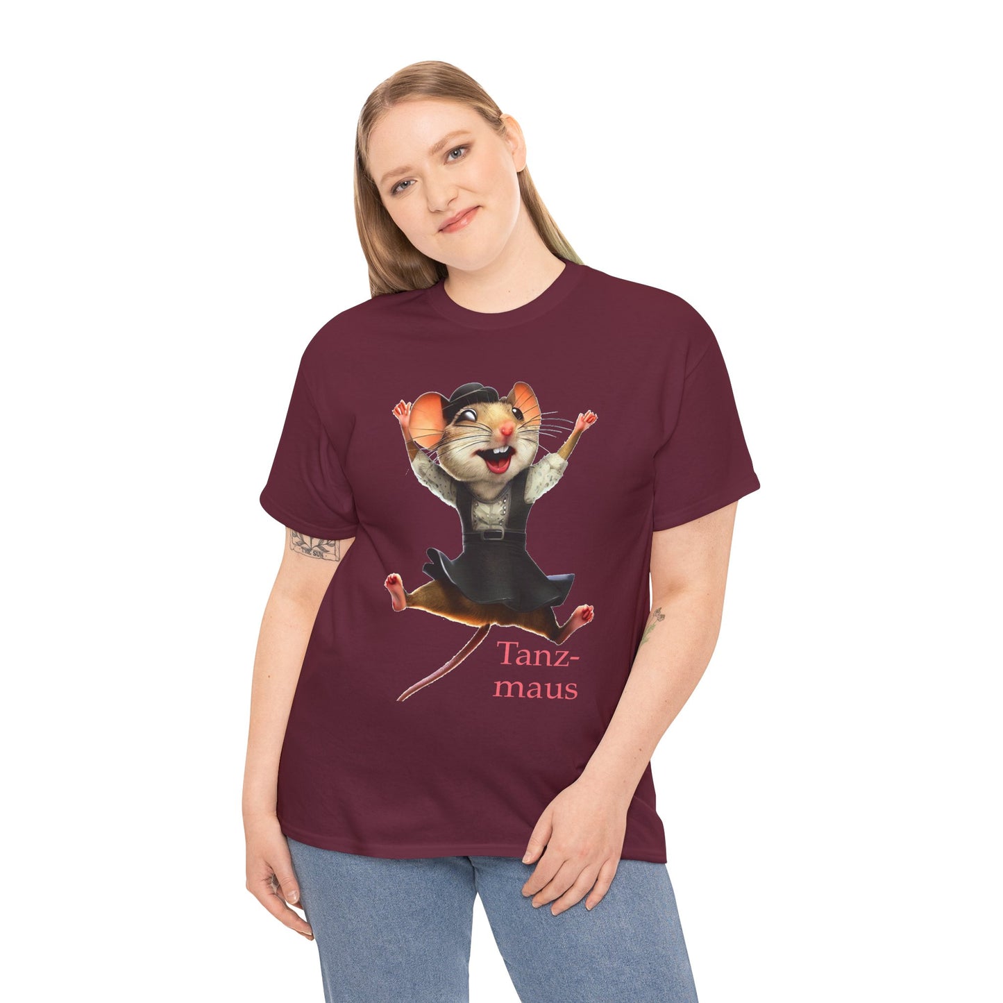 Tanzmaus Frau (2) - T-Shirt