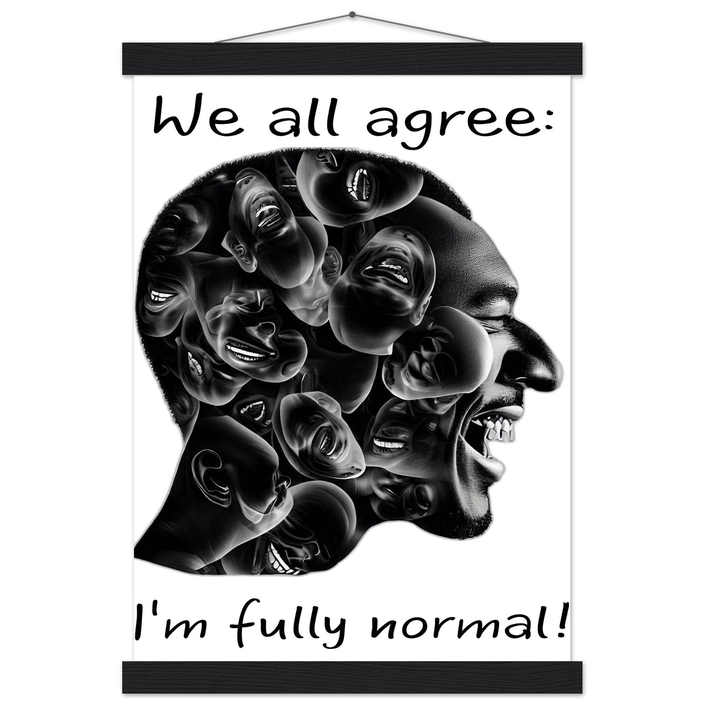 Fully normal (version men) - Poster