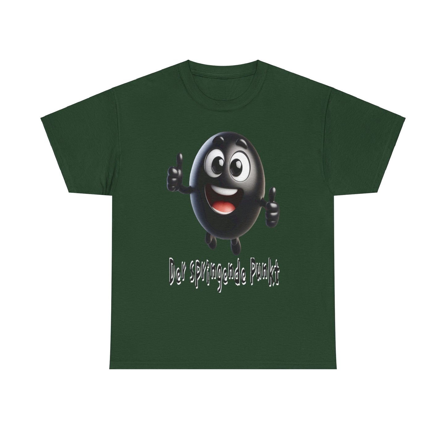 Springende Punkt (schwarz) - T-Shirt