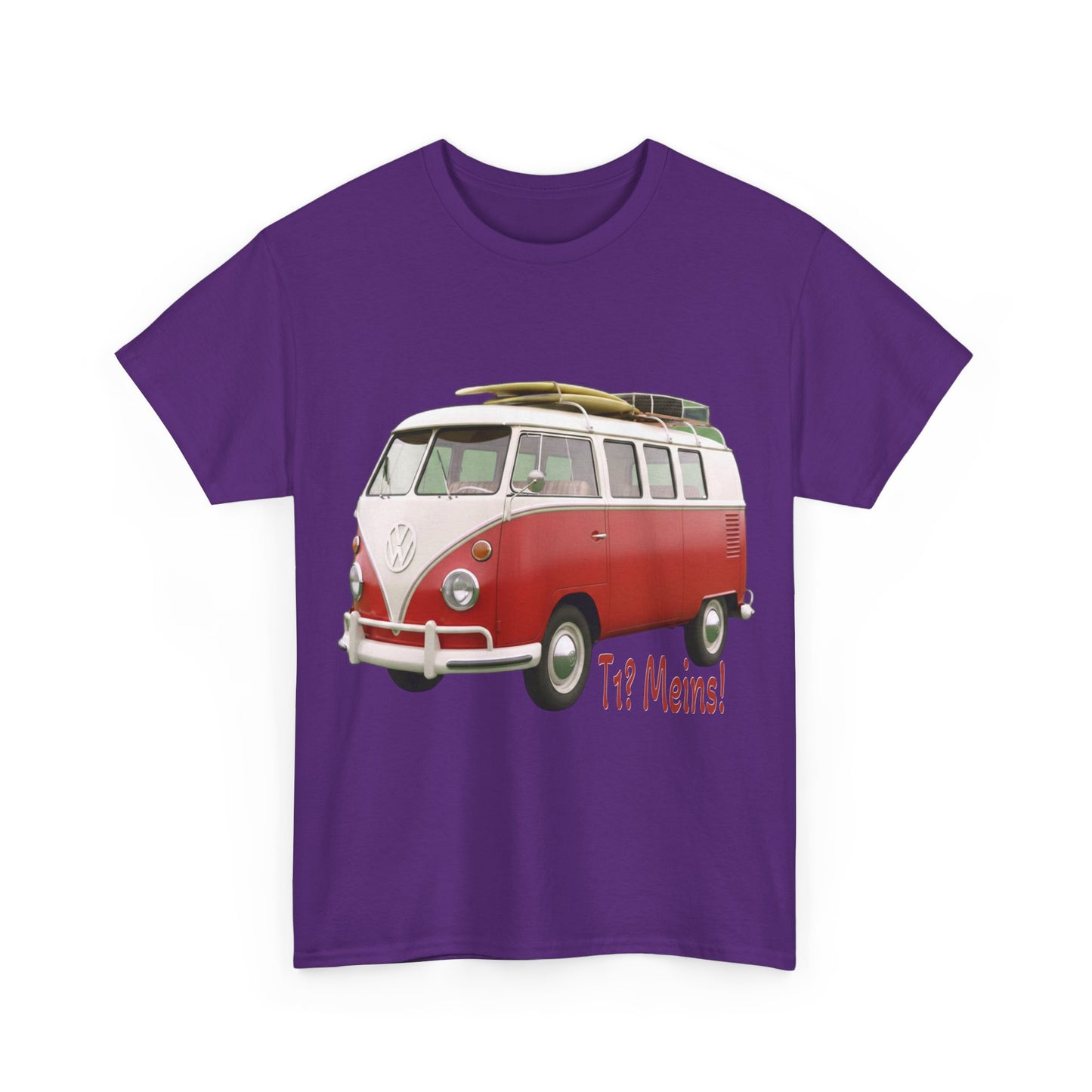 VW Bulli T1 rot - T-Shirt