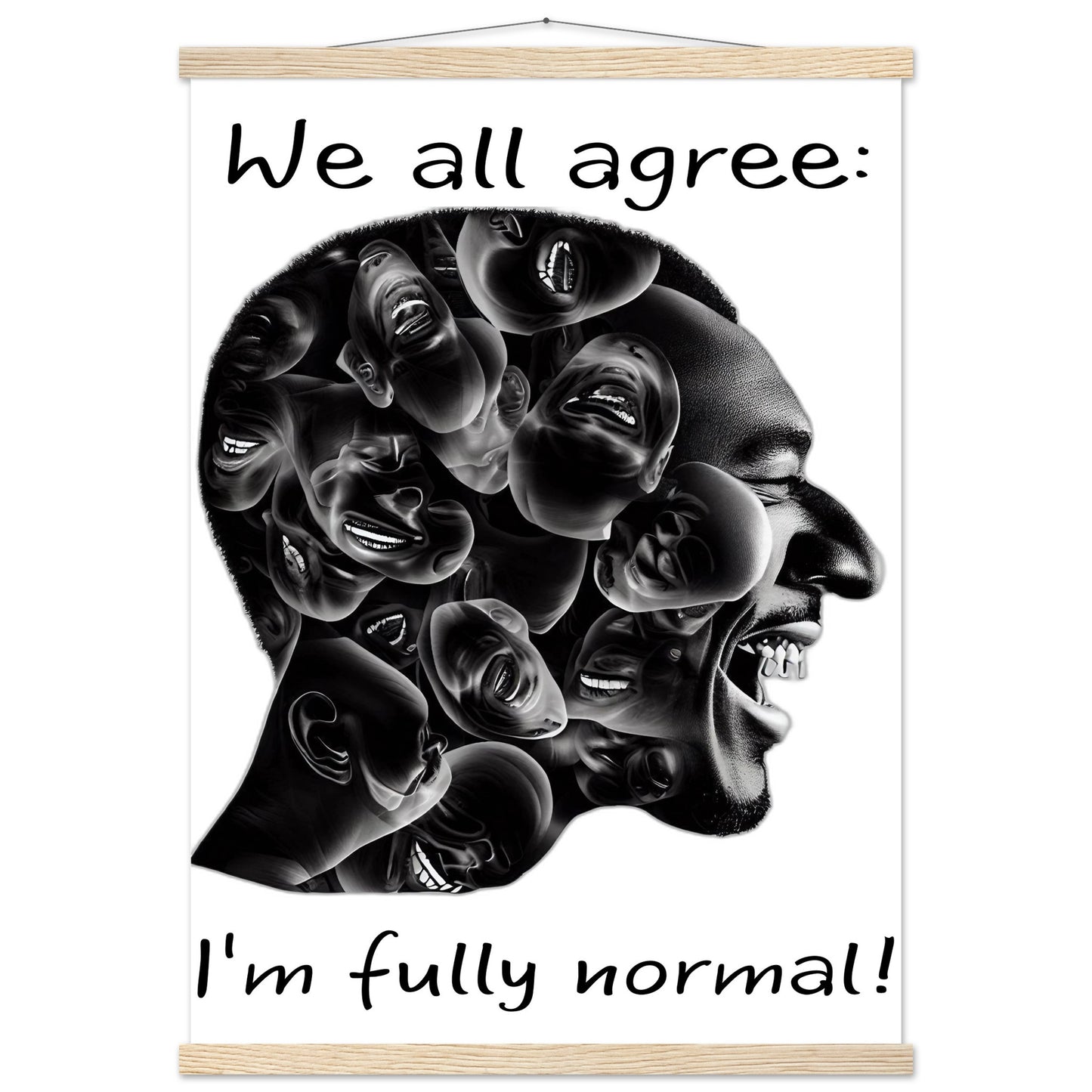 Fully normal (version men) - Poster