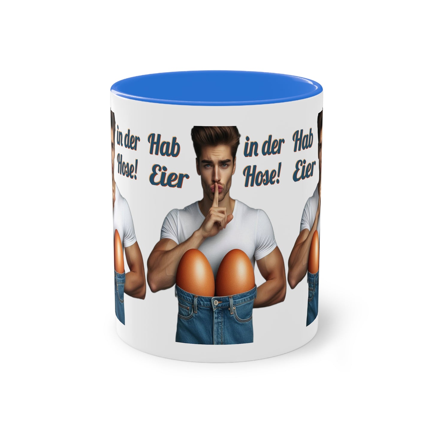 Eier Hose Mann - Tasse