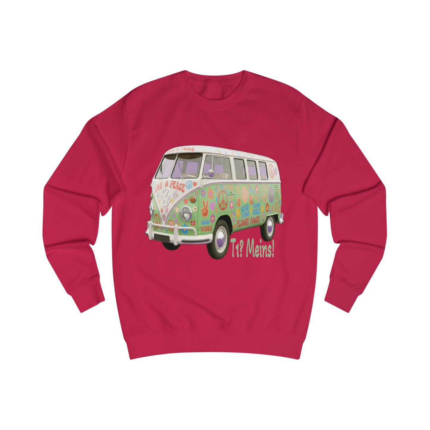 VW Bulli T1 grün - Pullover