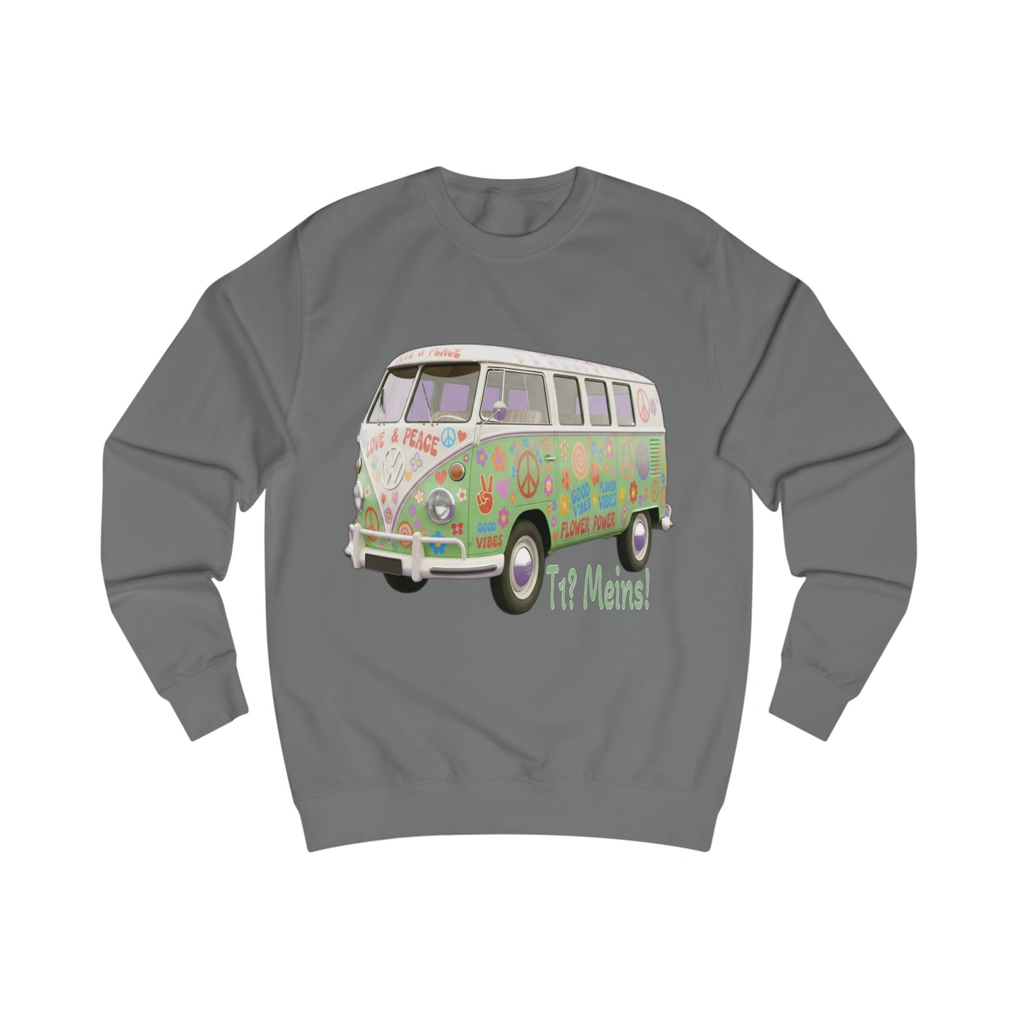 VW Bulli T1 grün - Pullover