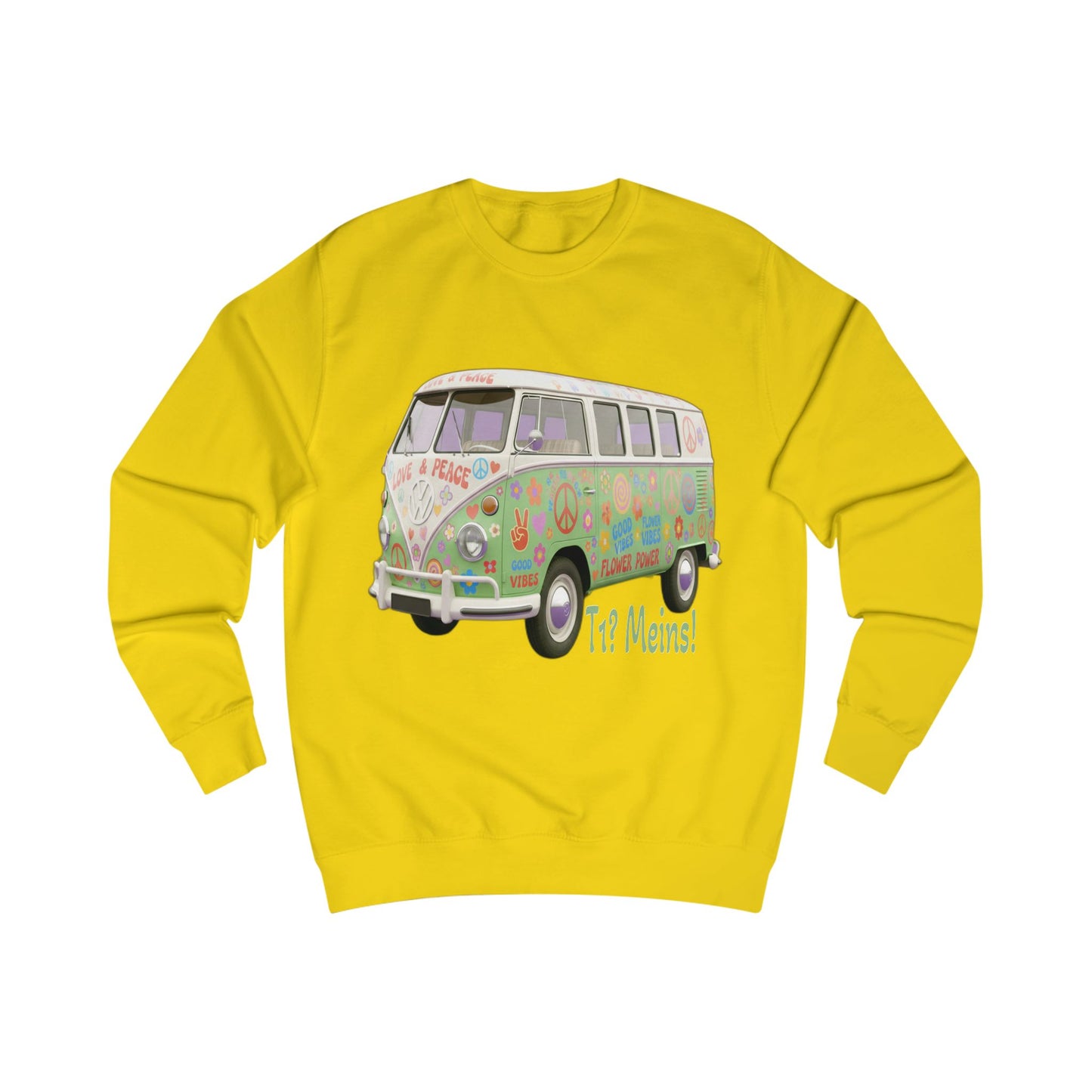 VW Bulli T1 grün - Pullover