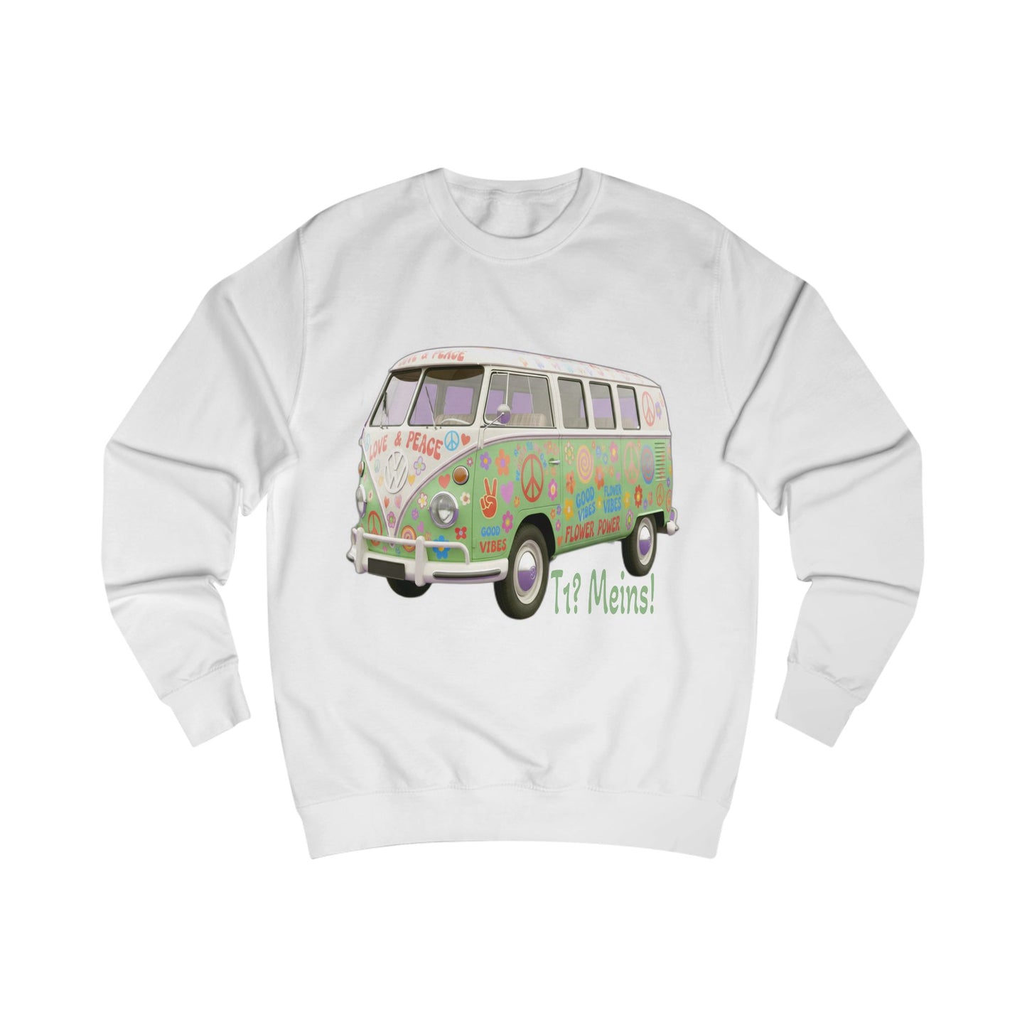 VW Bulli T1 grün - Pullover