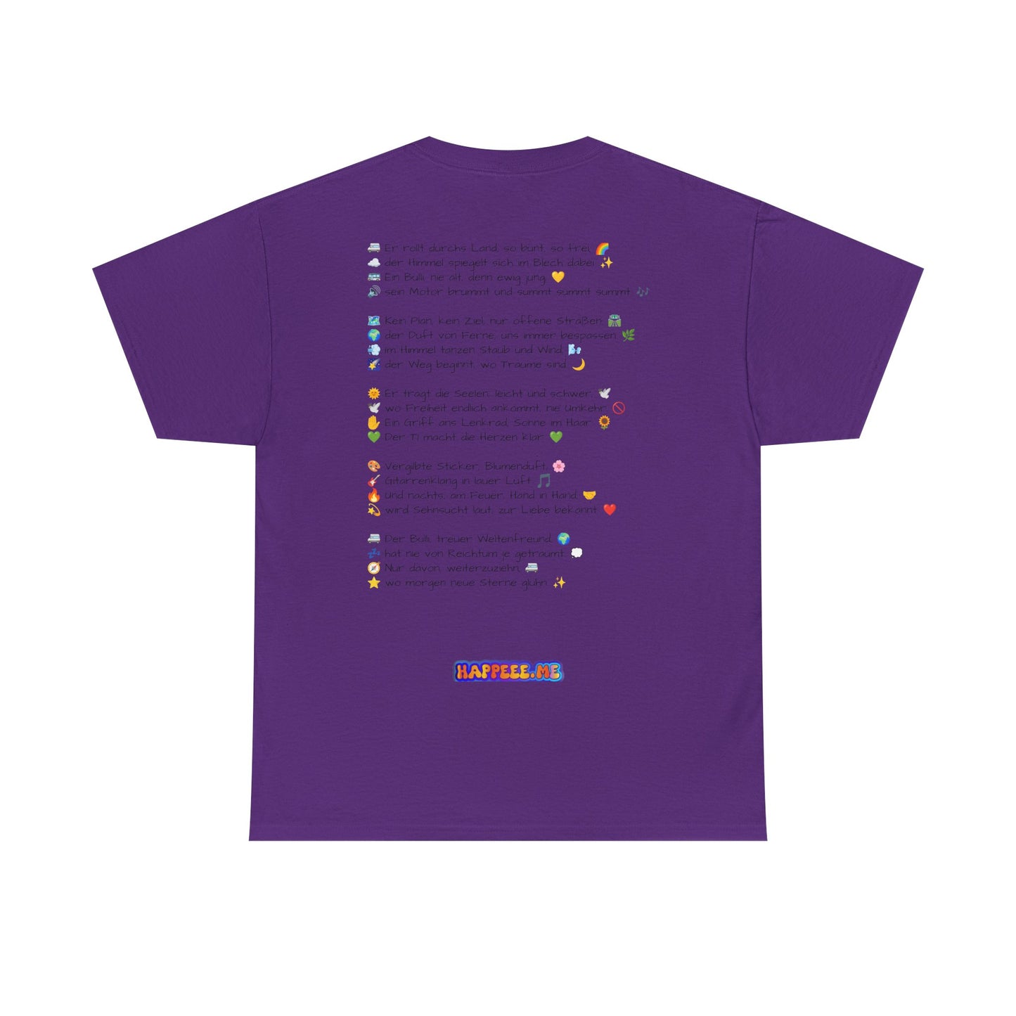 VW Bulli T1 rot - T-Shirt