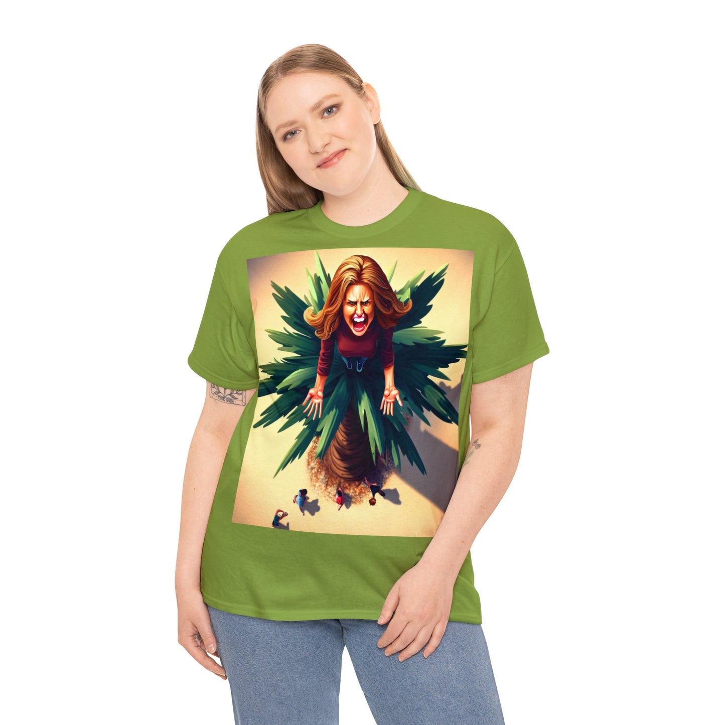 Auf Palme (Frau) - T-Shirt (Unisex)