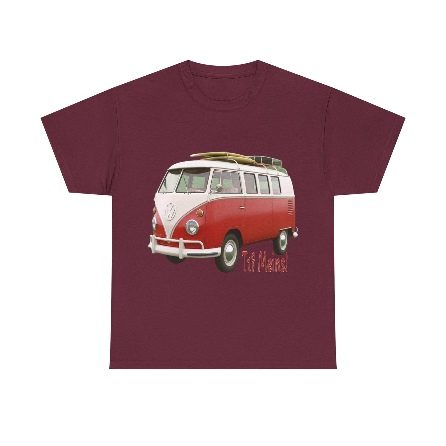 VW Bulli T1 rot - T-Shirt