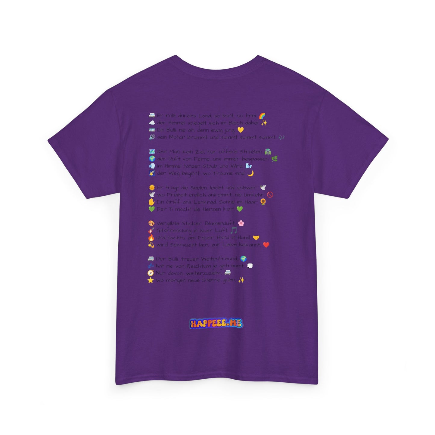 VW Bulli T1 rot - T-Shirt