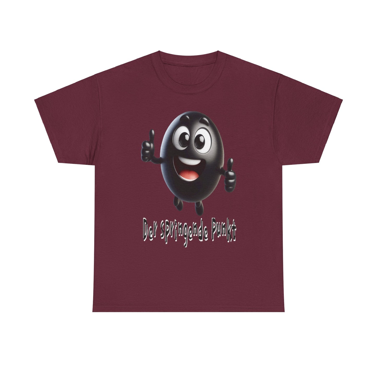 Springende Punkt (schwarz) - T-Shirt