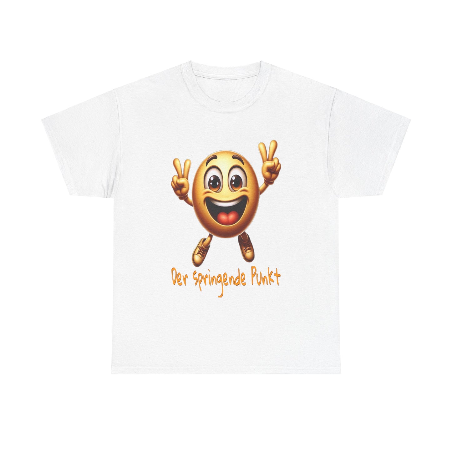 Springende Punkt (orange) - T-Shirt