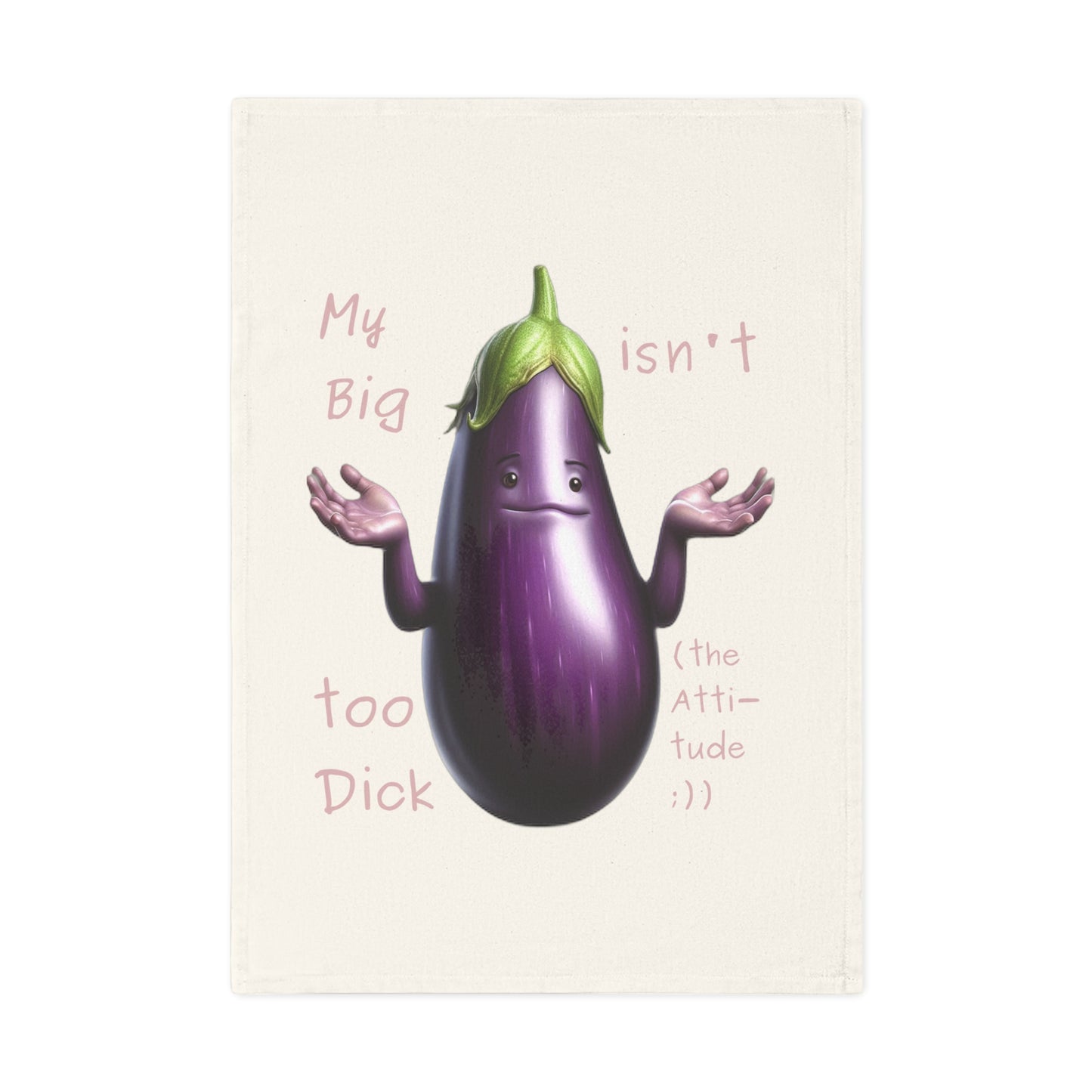 Big Dick without attitude - Geschirrtuch