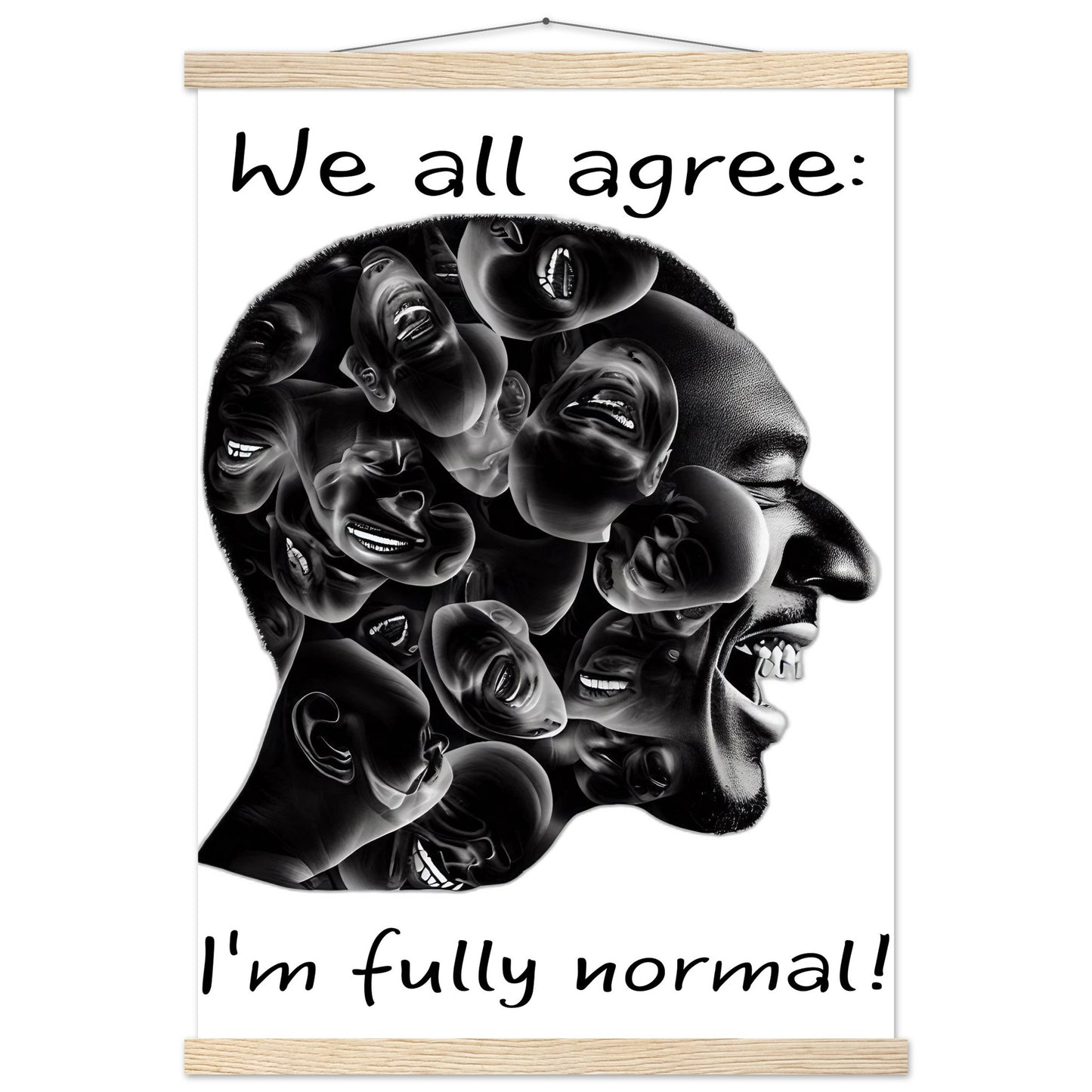 Fully normal (version men) - Poster