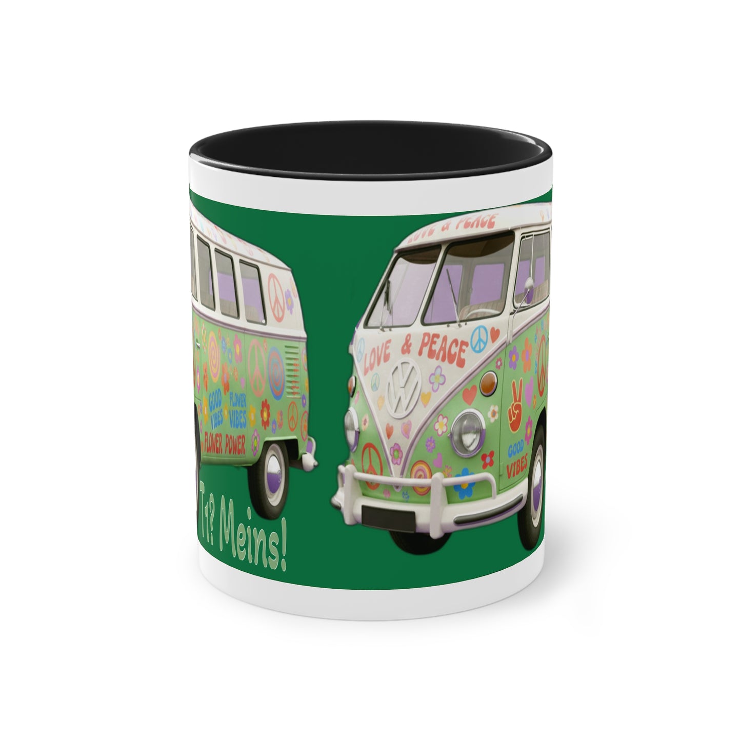 VW Bulli T1 grün - Tasse