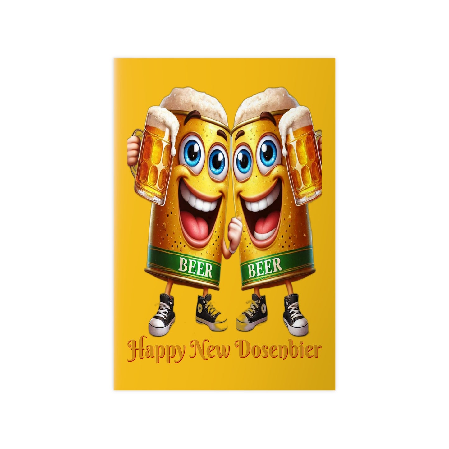 Happy New (Dosen-) Bier - Poster