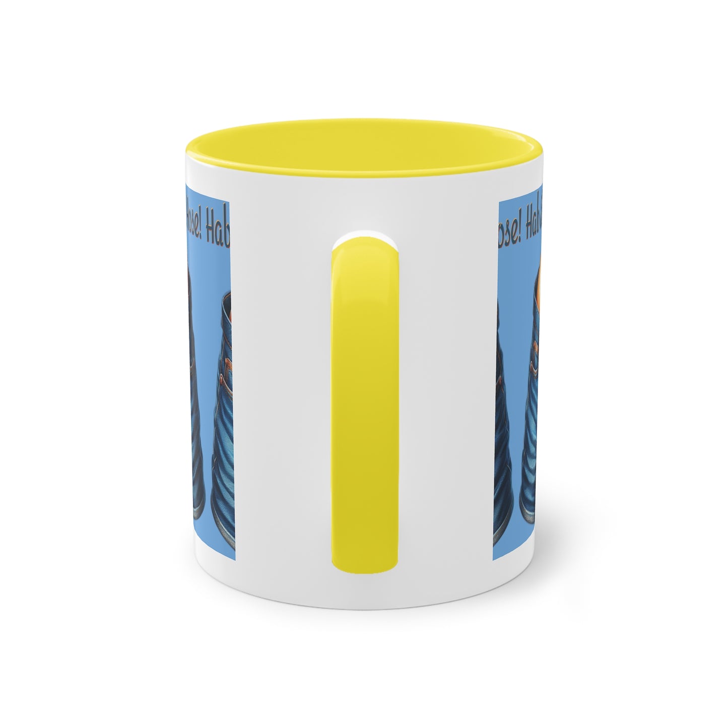 Eier in Hose - Tasse