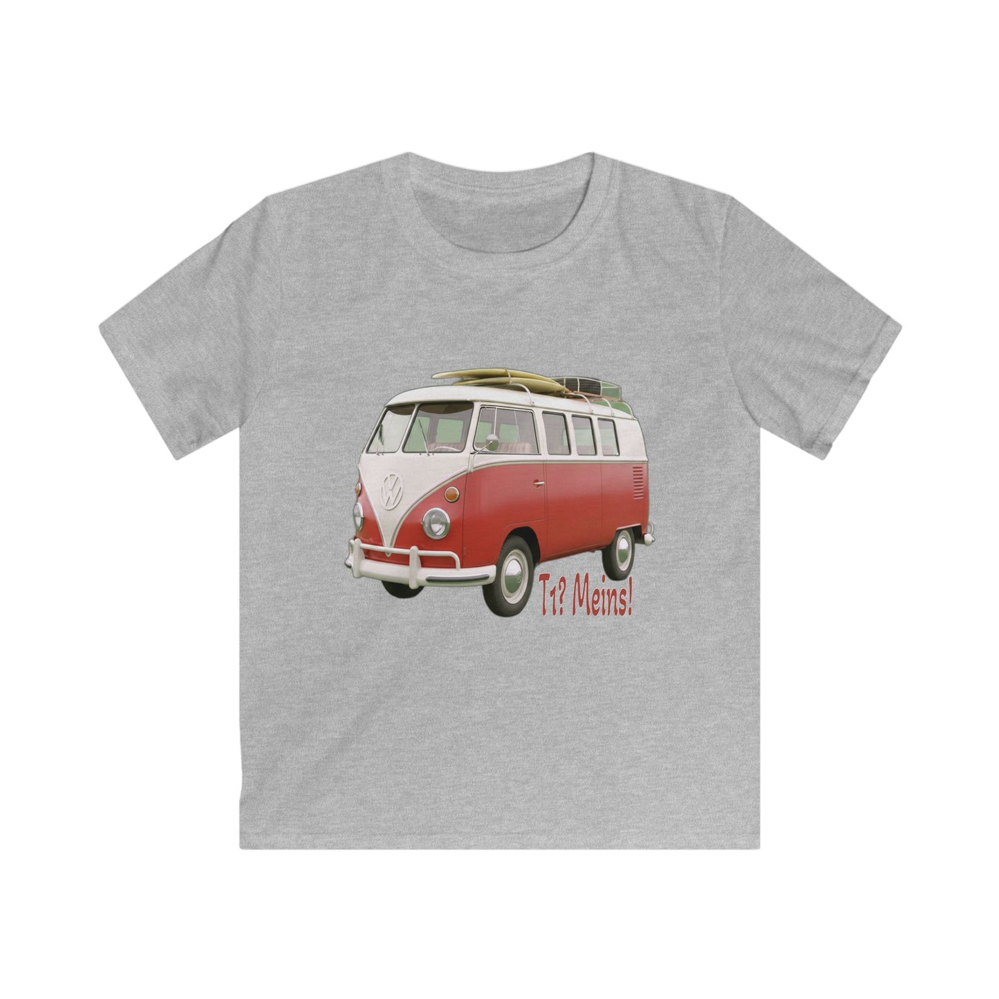 VW Bulli T1 rot - Kids T-Shirt