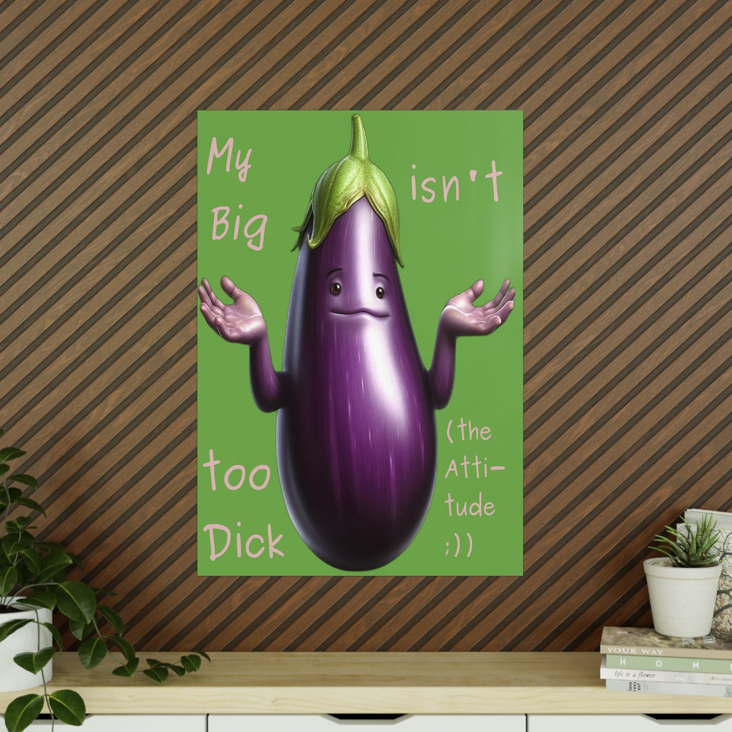 Big Dick without attitude - Portrait Poster