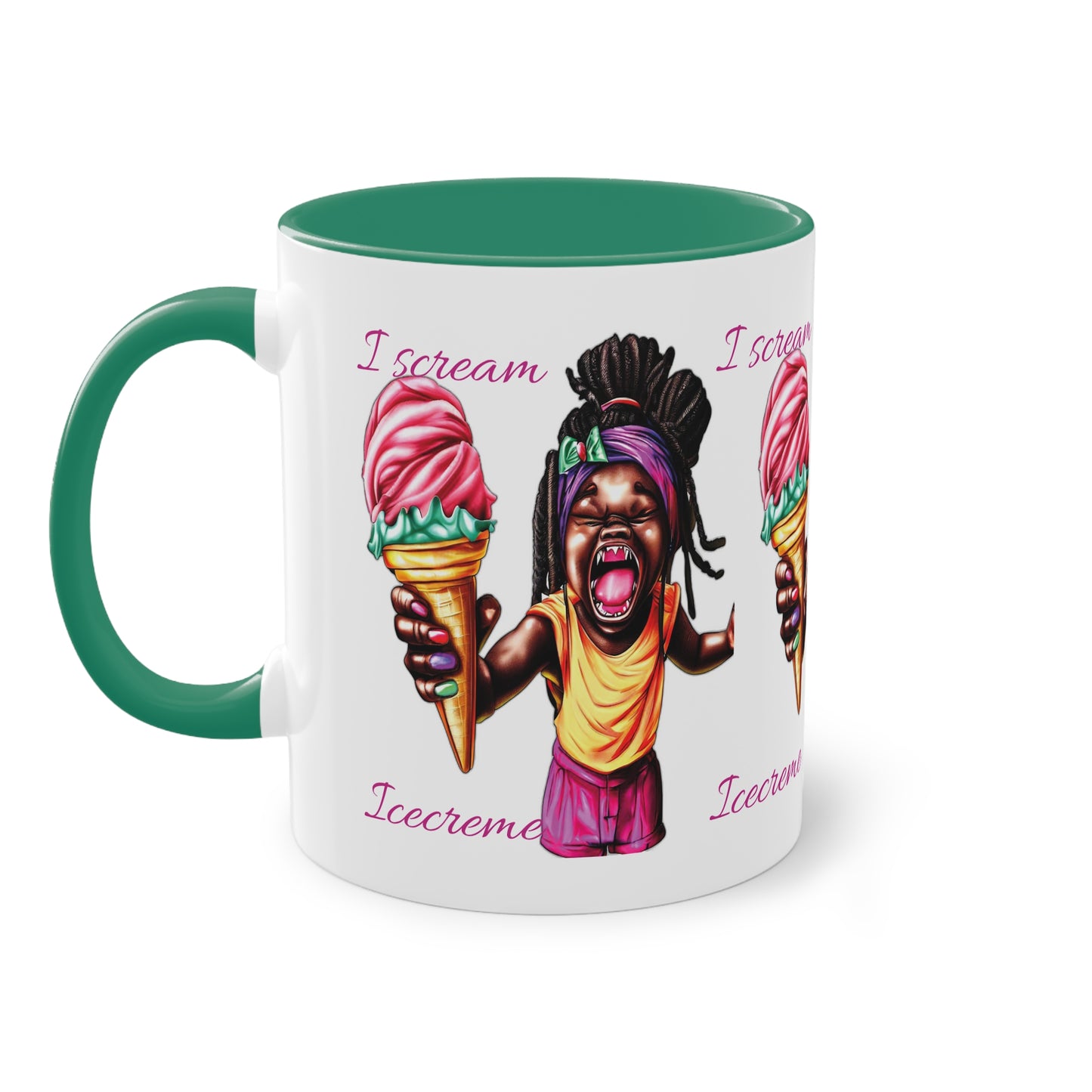 I scream Icecreme - Keramiktasse