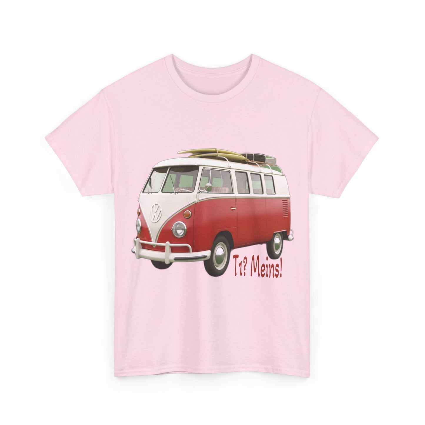 VW Bulli T1 rot - T-Shirt