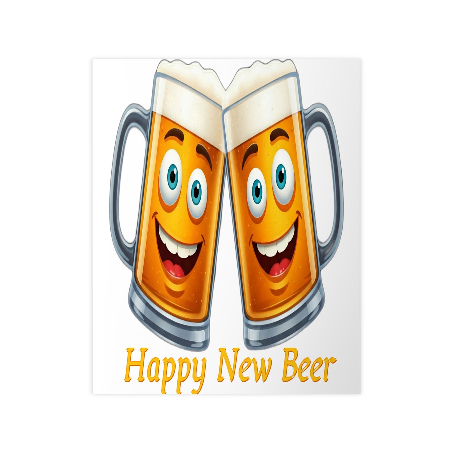 Happy New Bier - Poster