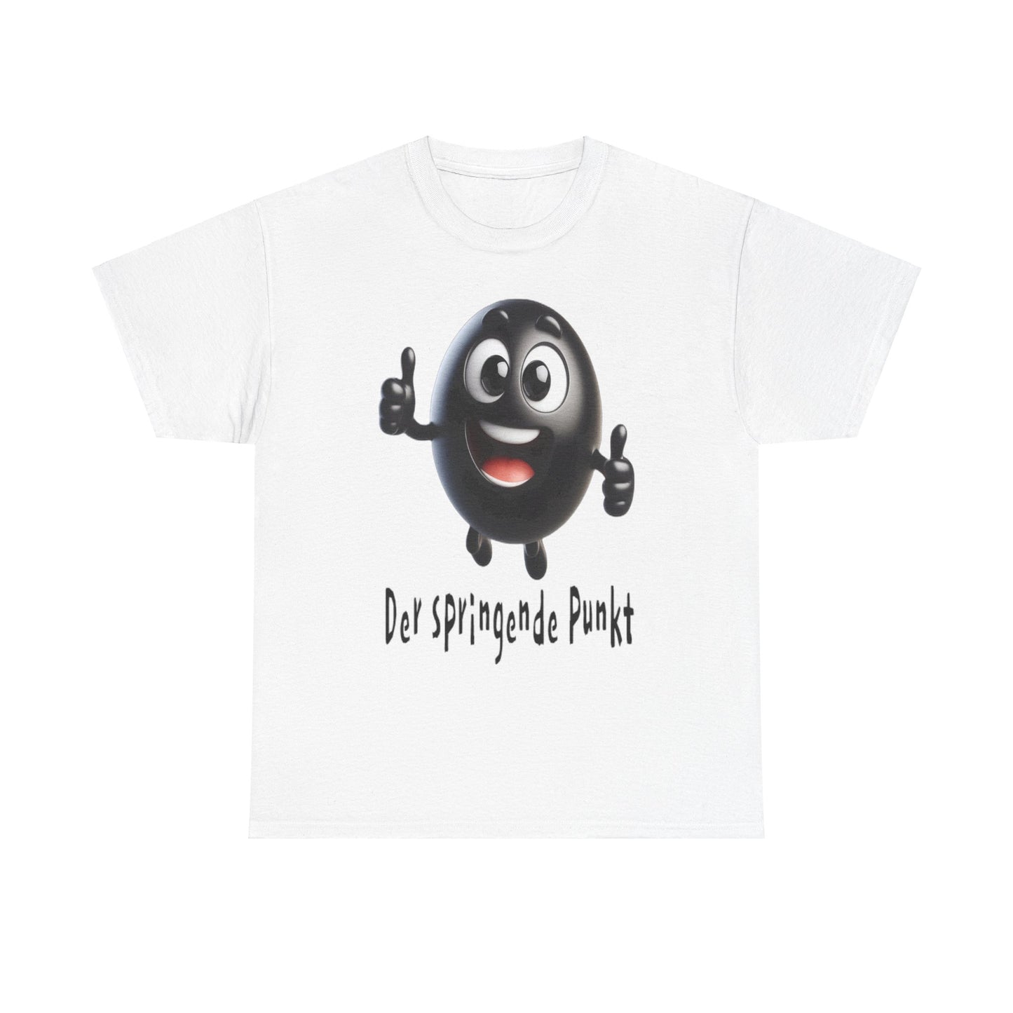 Springende Punkt (schwarz) - T-Shirt