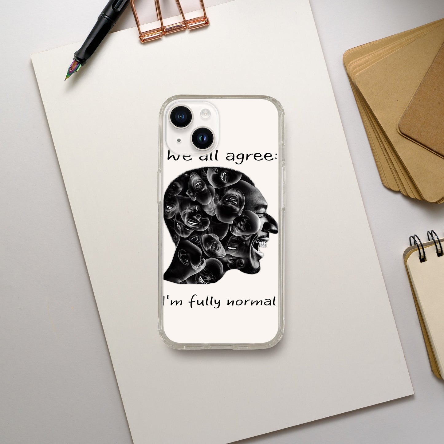 Fully normal (version men) - Phone cases