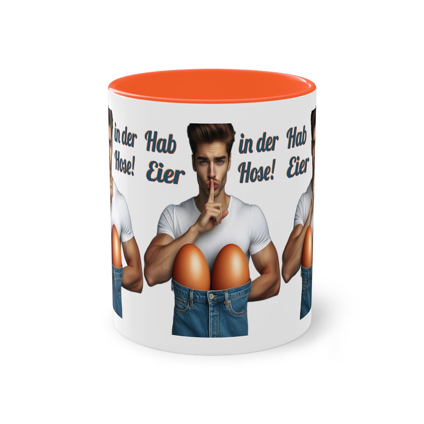 Eier Hose Mann - Tasse