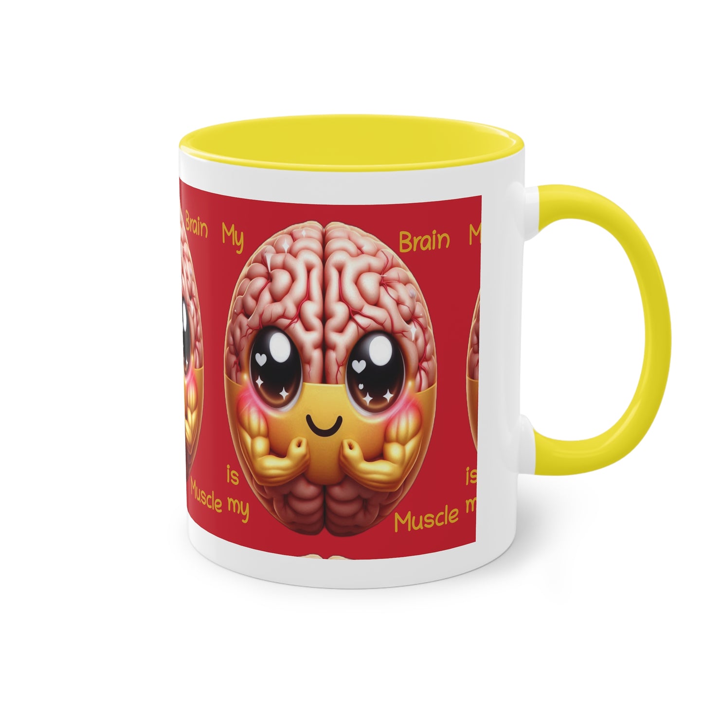 My Brain is my Muscle - Cup/Mug