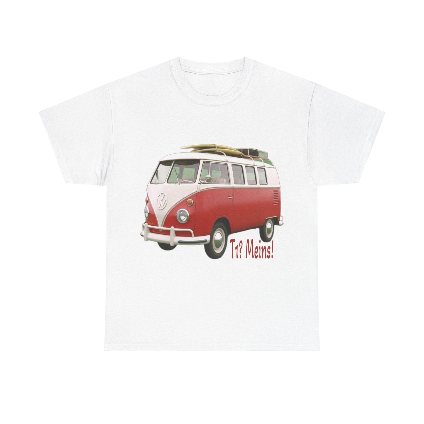 VW Bulli T1 rot - T-Shirt