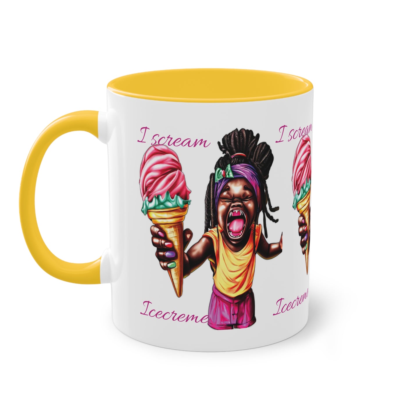 I scream Icecreme - Keramiktasse