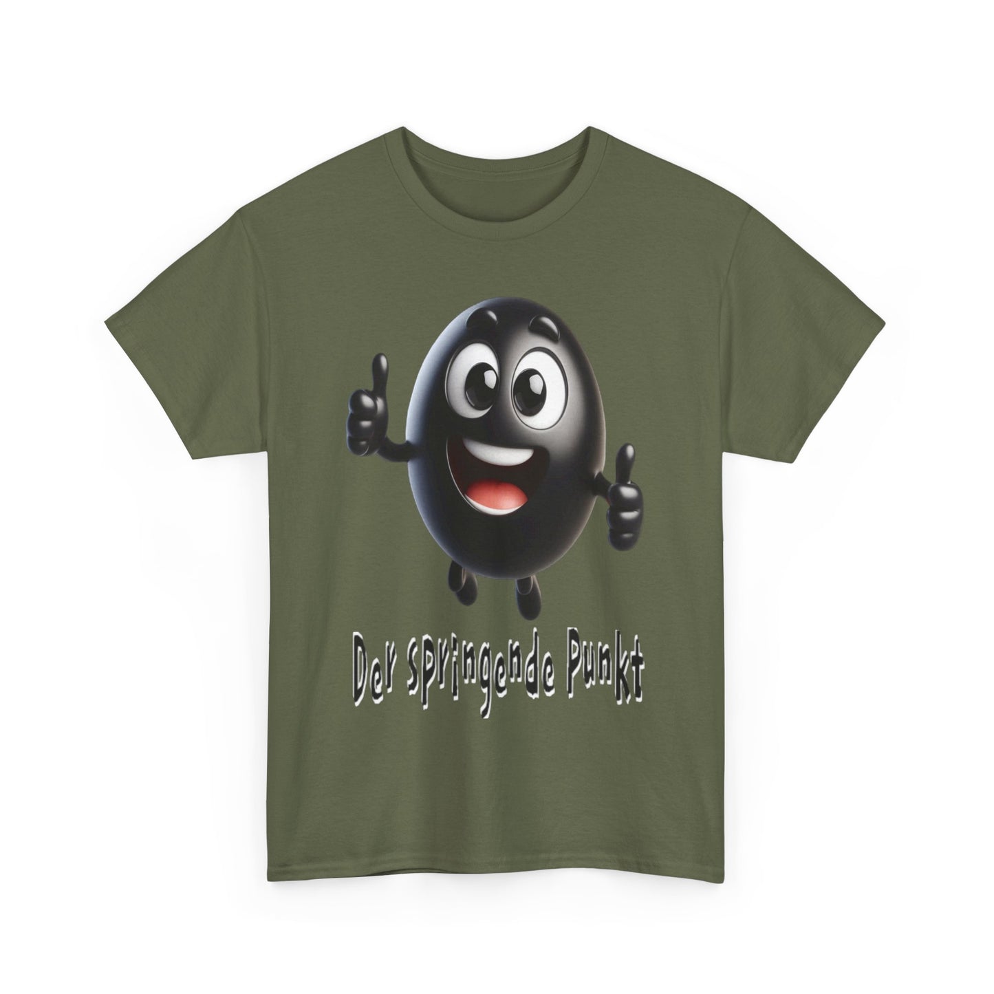 Springende Punkt (schwarz) - T-Shirt