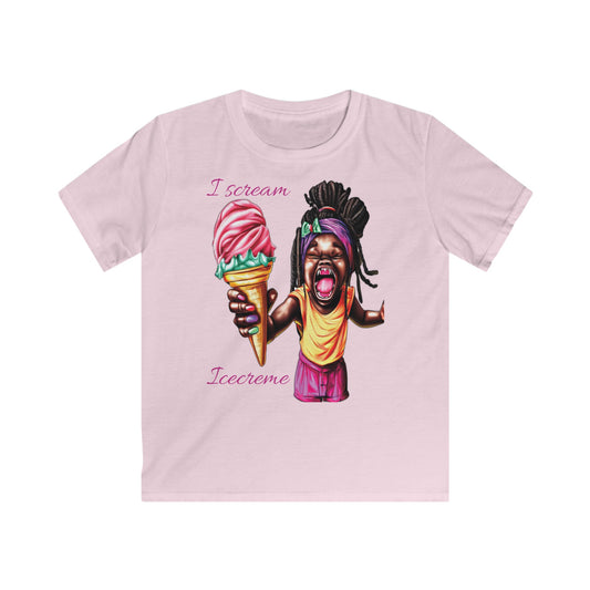 I scream Icecreme - Kids T-Shirt