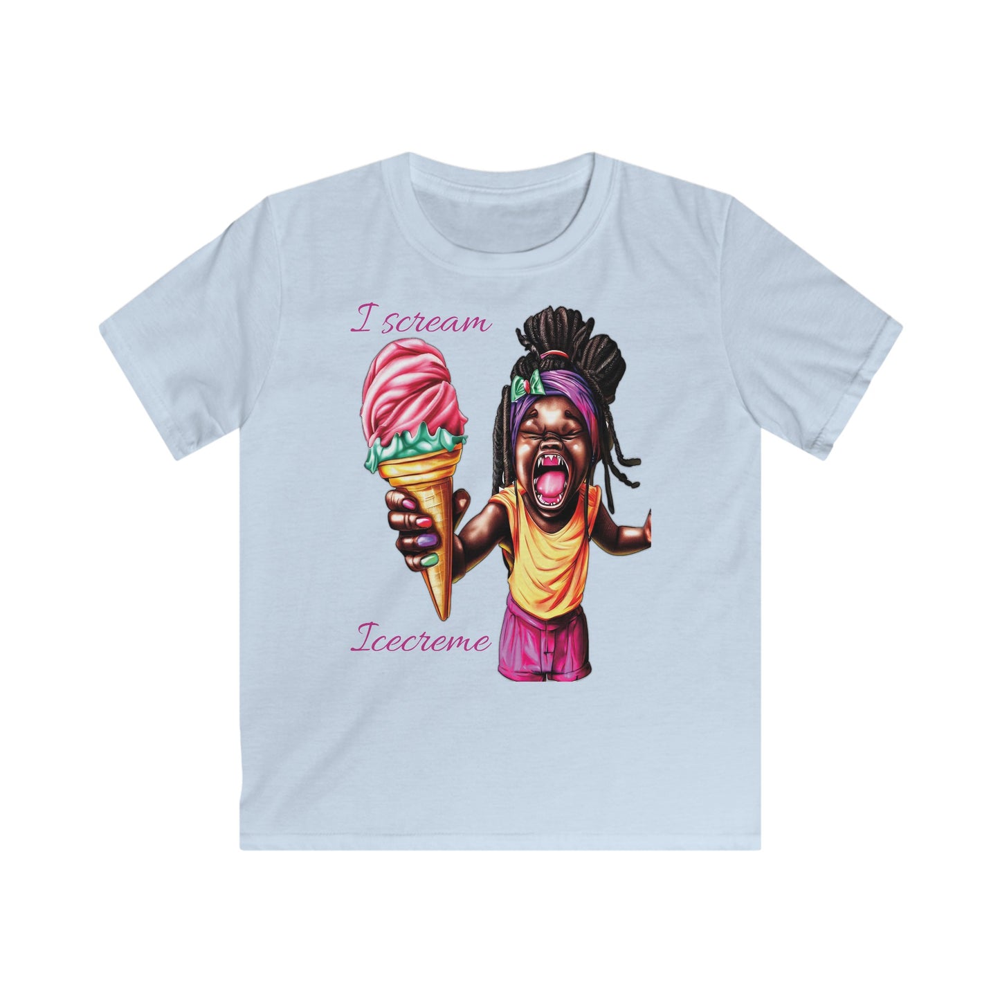 I scream Icecreme - Kids T-Shirt