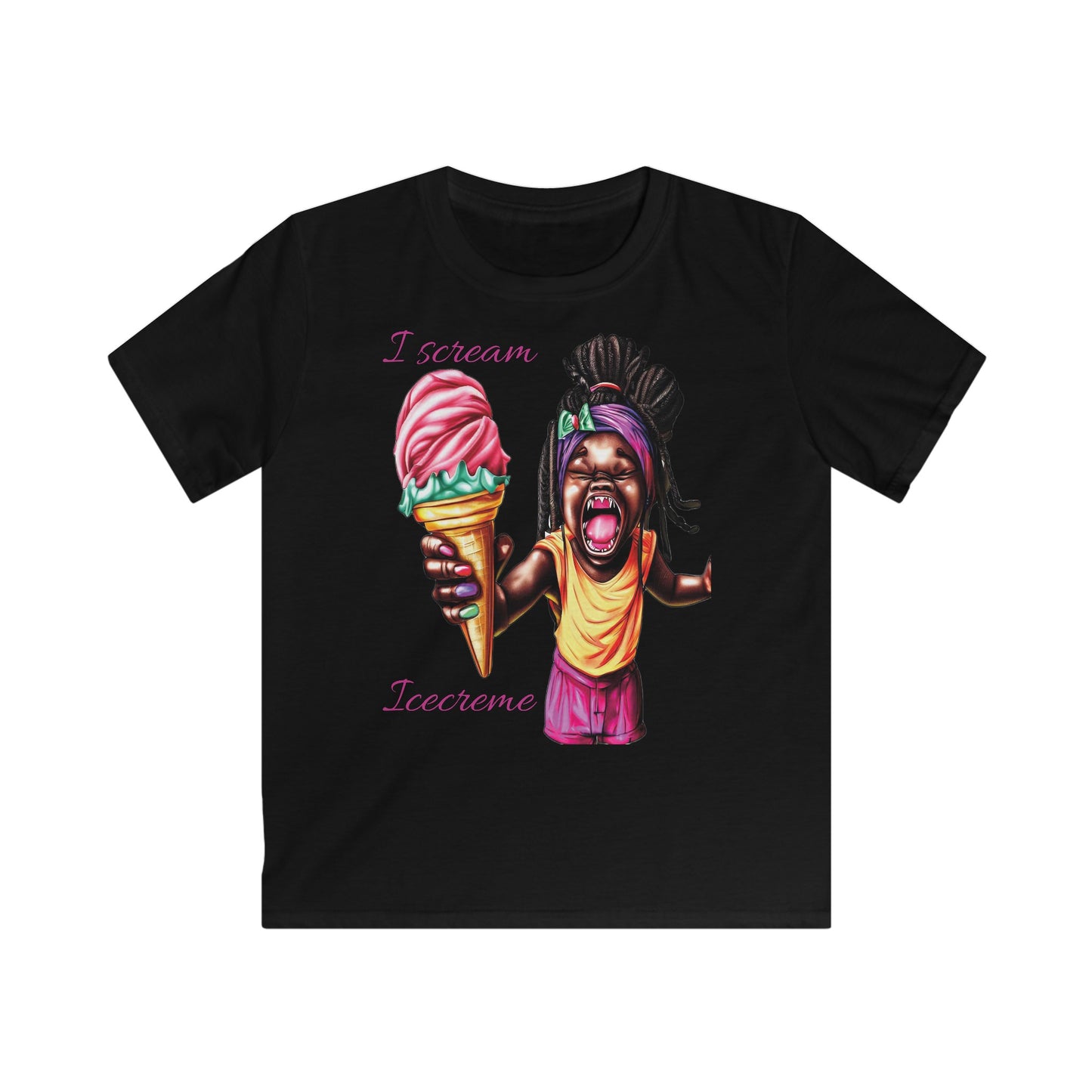 I scream Icecreme - Kids T-Shirt