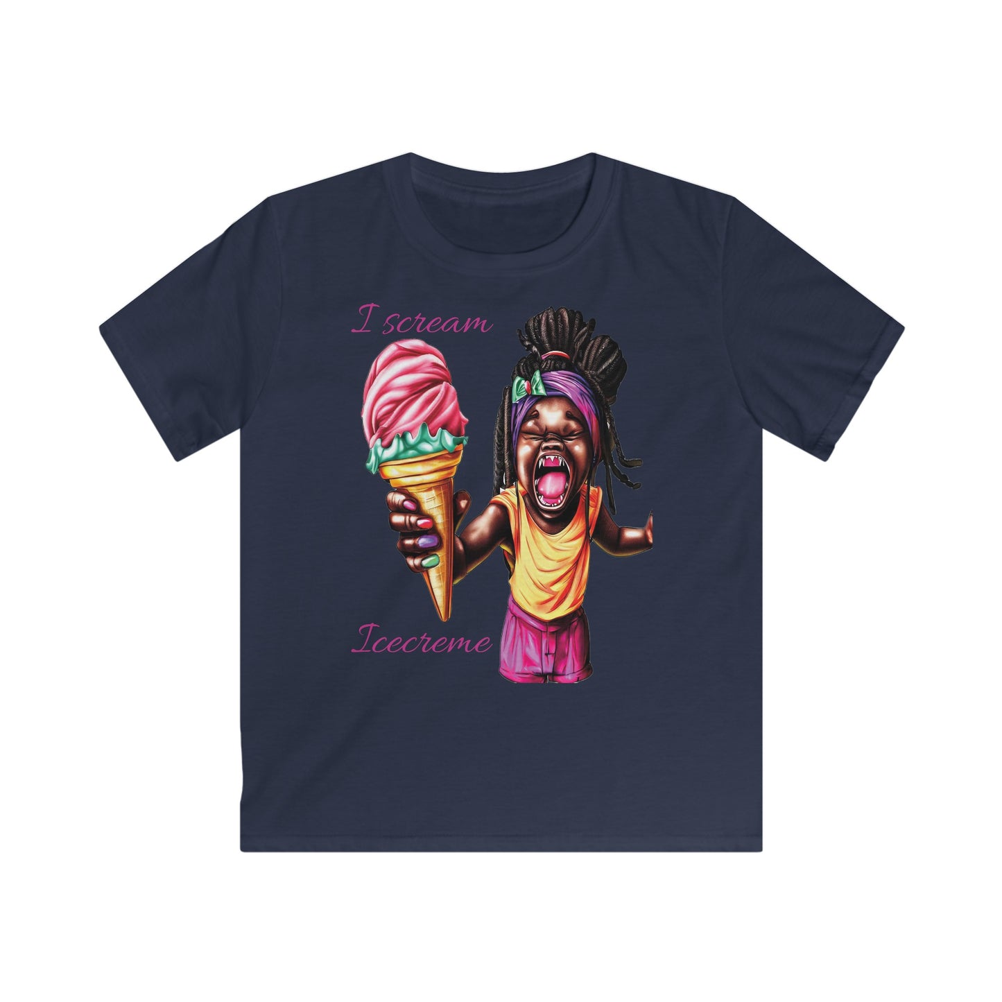 I scream Icecreme - Kids T-Shirt