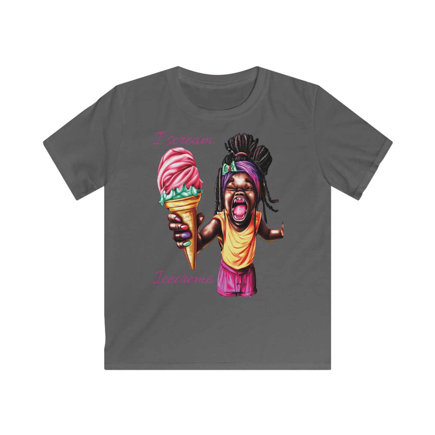 I scream Icecreme - Kids T-Shirt