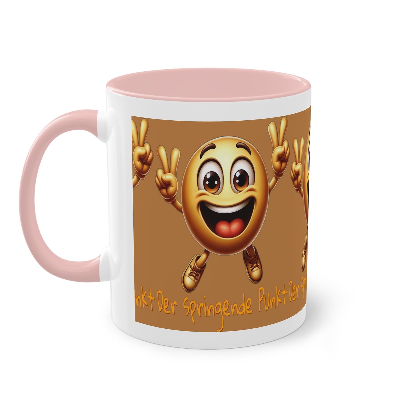 Springende Punkt (orange) - Tasse