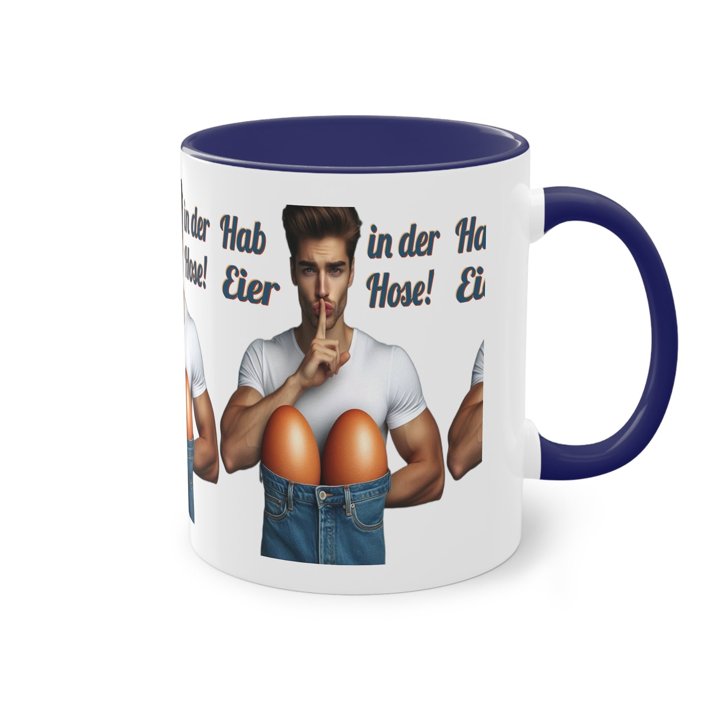 Eier Hose Mann - Tasse