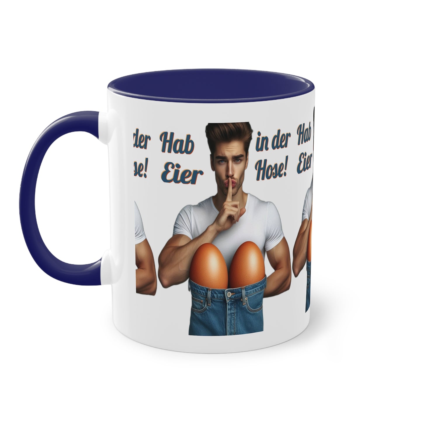Eier Hose Mann - Tasse