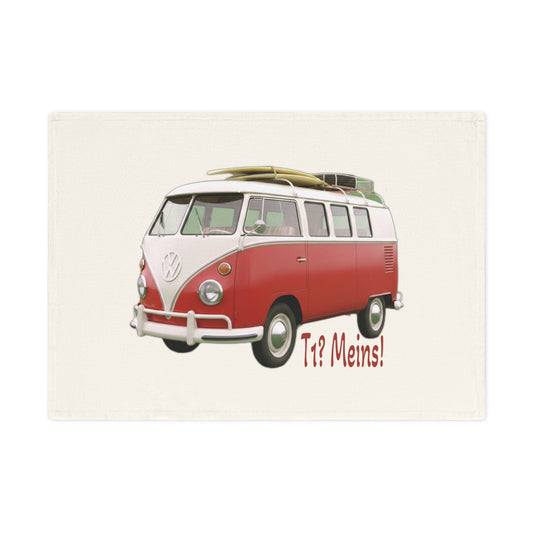 VW Bulli T1 rot - Geschirrtuch