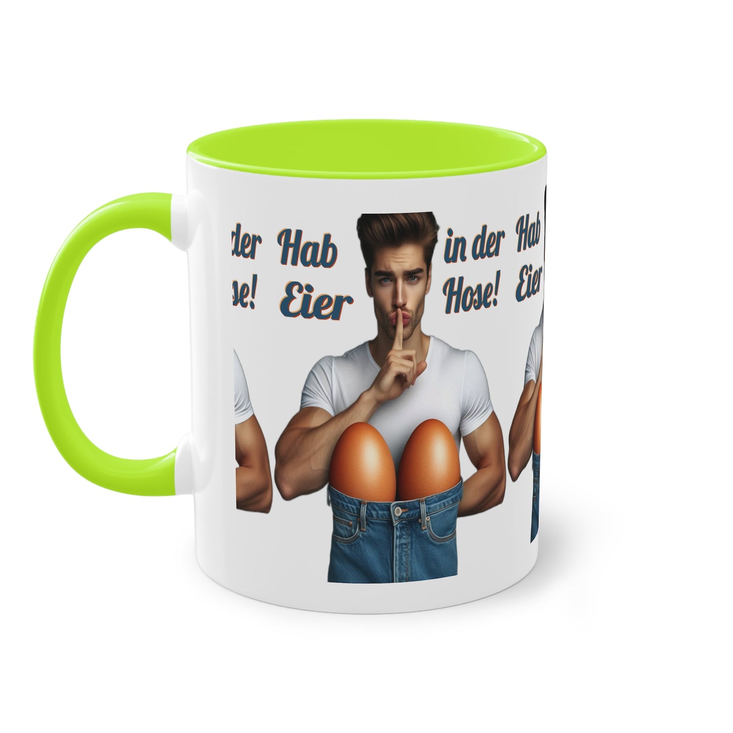 Eier Hose Mann - Tasse